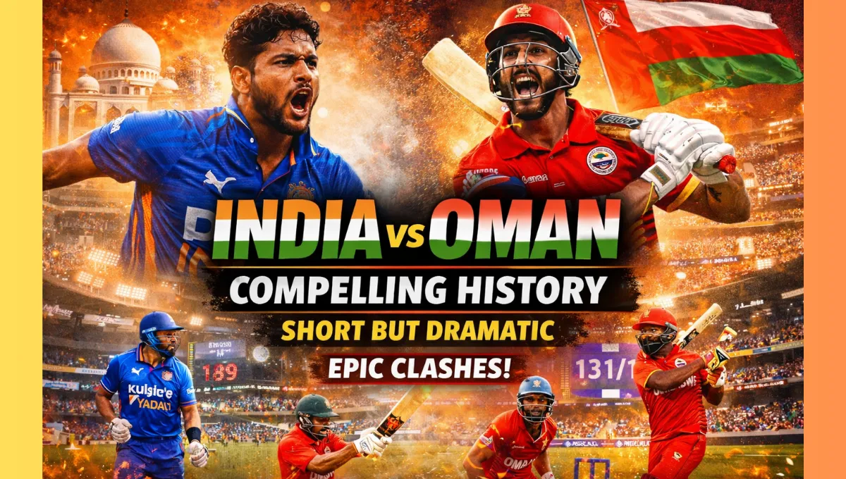India National Cricket Team vs Oman National Cricket Team Timeline