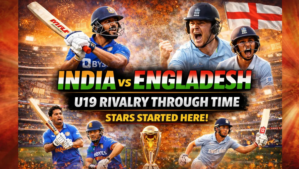 India National Under-19 Cricket Team vs England Under-19 Cricket Team Timeline
