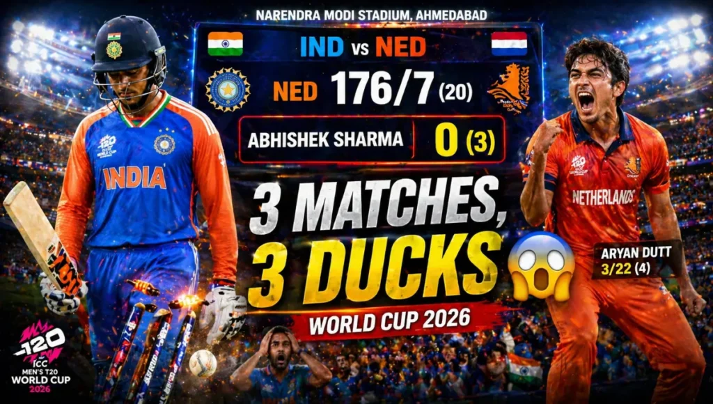 Netherlands National Cricket Team vs India National Cricket Team Match Scorecard