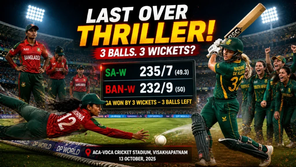 Bangladesh Women vs South Africa Women