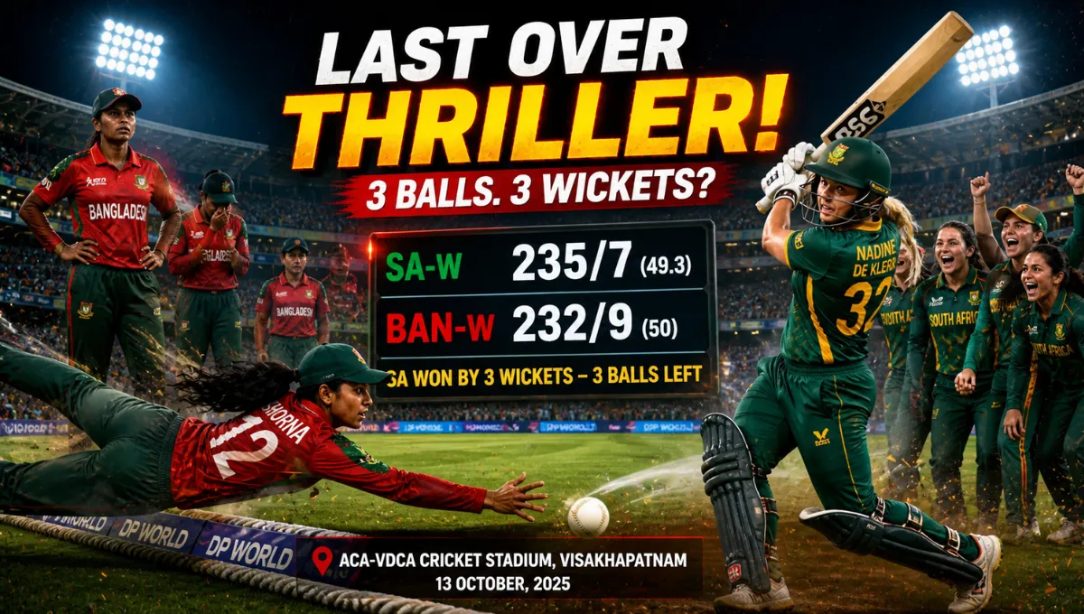 Bangladesh Women vs South Africa Women