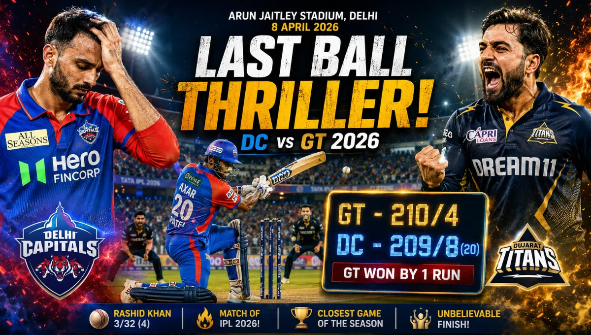 Delhi Capitals vs Gujarat Titans Match Scorecard