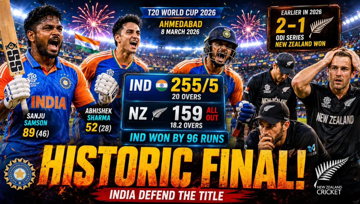 India National Cricket Team vs New Zealand National Cricket Team Matches