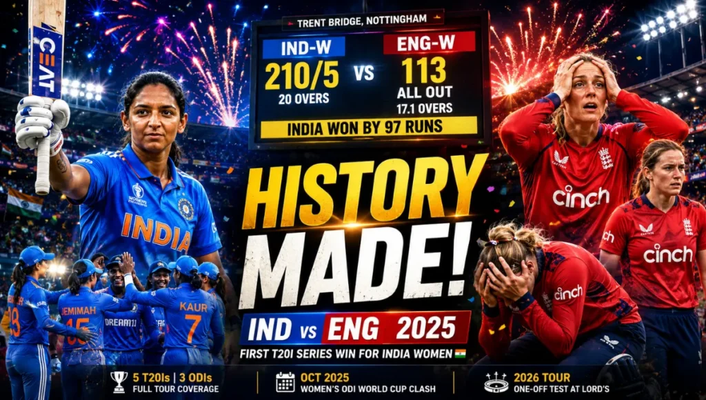 India Women's National Cricket Team vs England Women's National Cricket Team