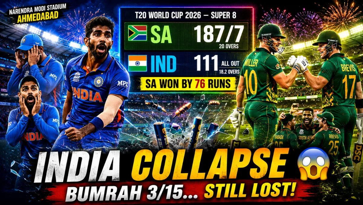 South Africa National Cricket Team vs India National Cricket Team Match Scorecard