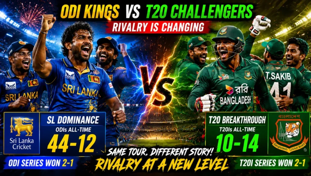 Sri Lanka National Cricket Team vs Bangladesh National Cricket Team Timeline