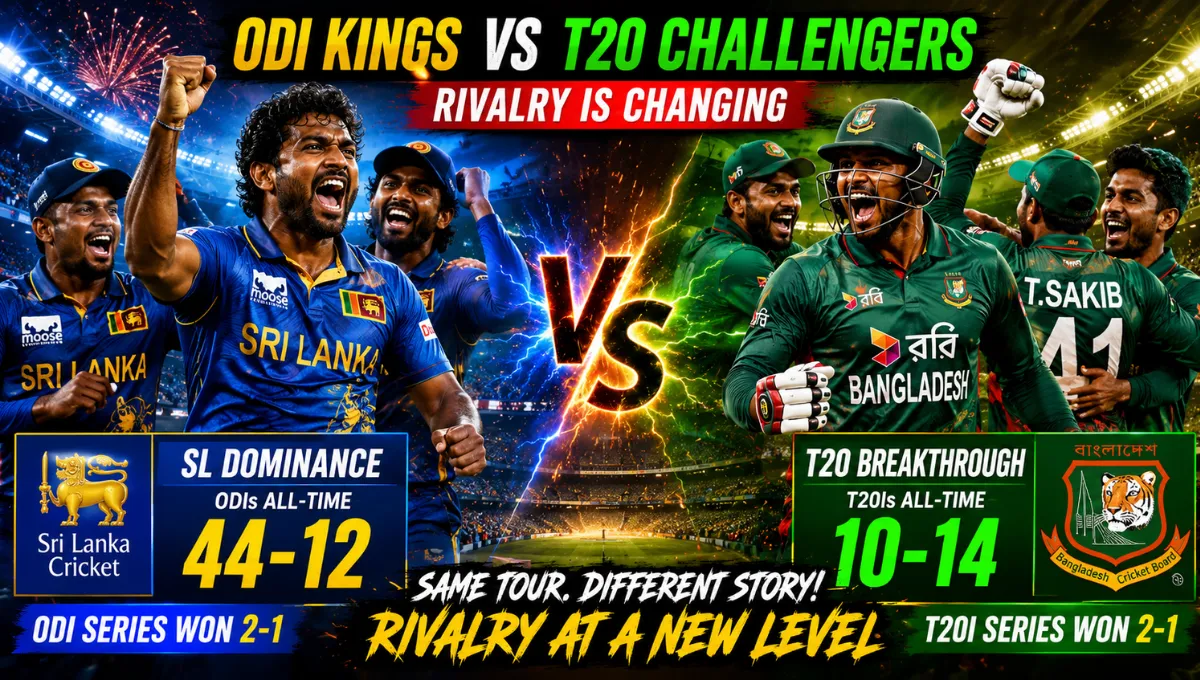Sri Lanka National Cricket Team vs Bangladesh National Cricket Team Timeline