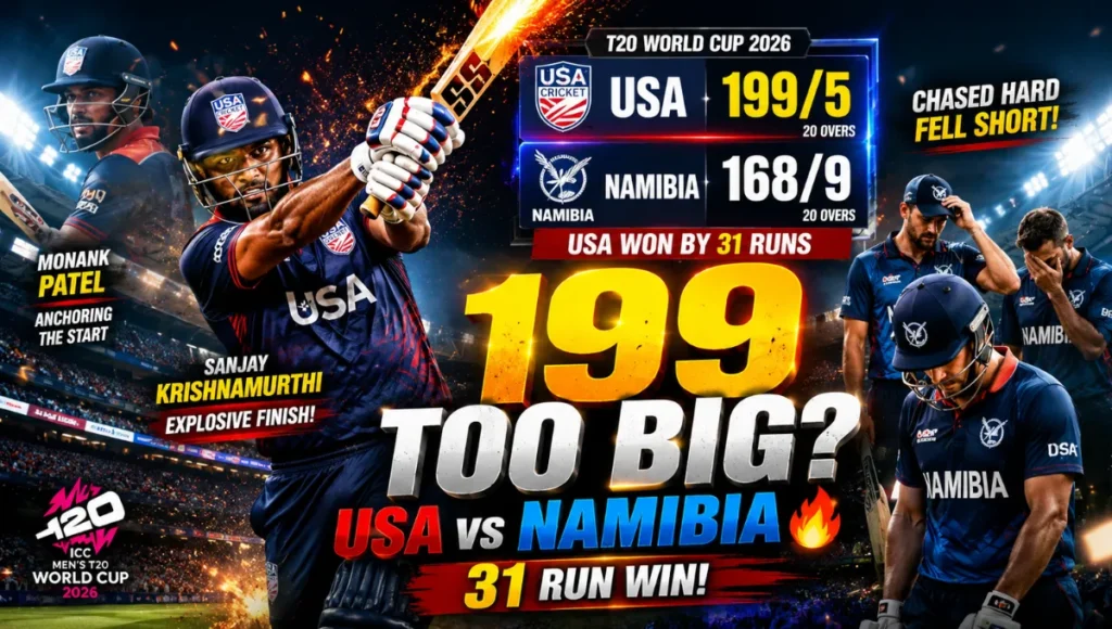 United States National Cricket Team vs Namibia National Cricket Team Match Scorecard