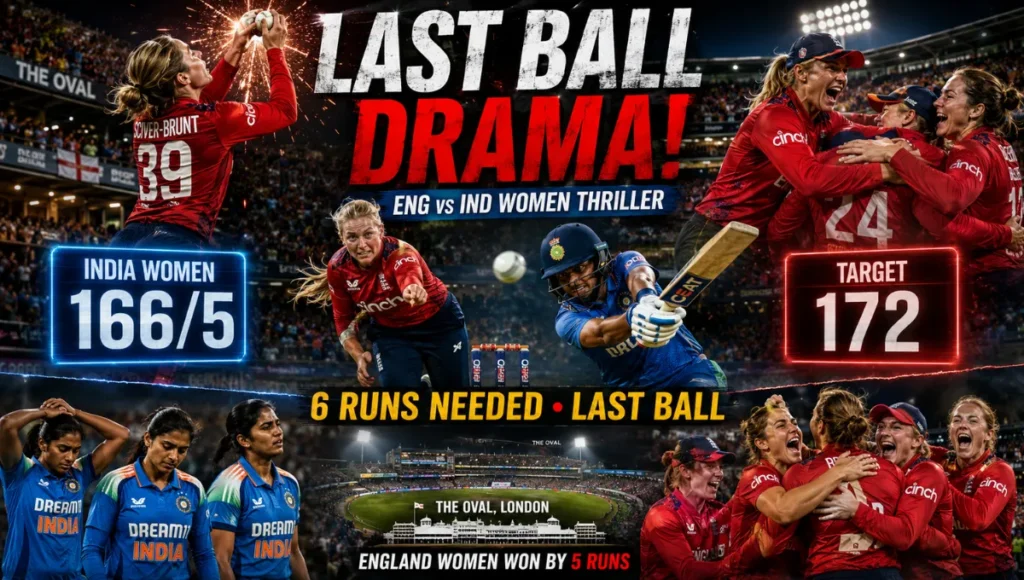 England Women's National Cricket Team Vs India Women's National Cricket Team Match Scorecard