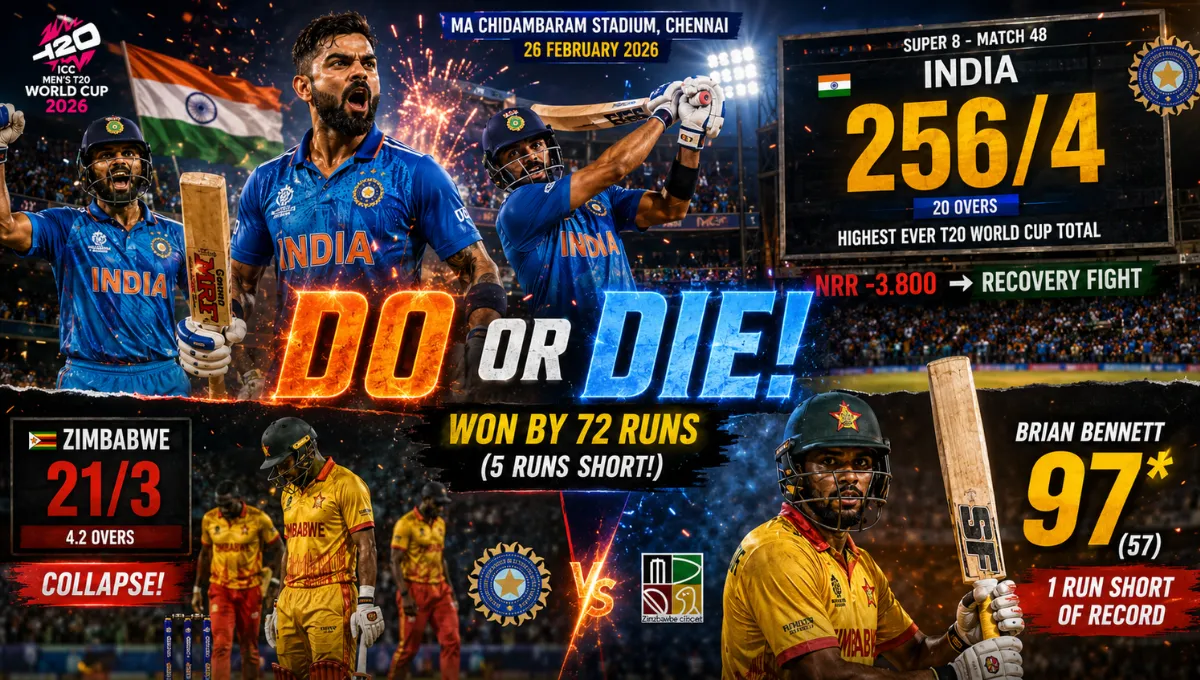 India National Cricket Team Vs Zimbabwe National Cricket Team Match Scorecard