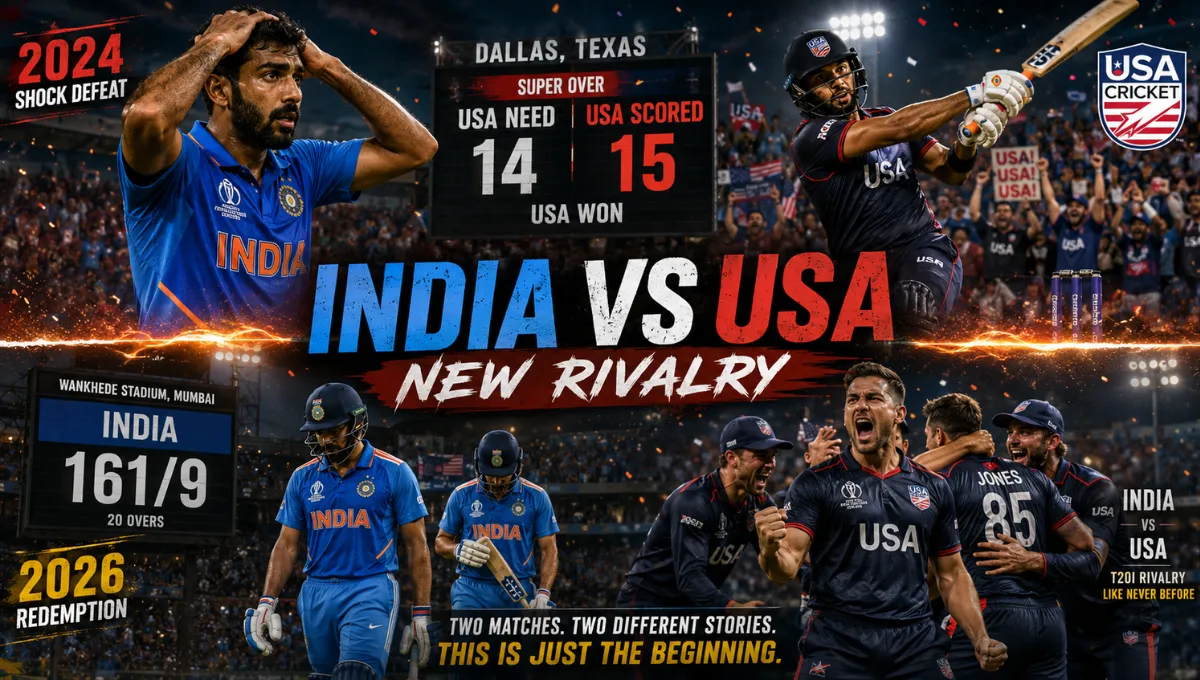 India national cricket team vs United States national cricket team timeline