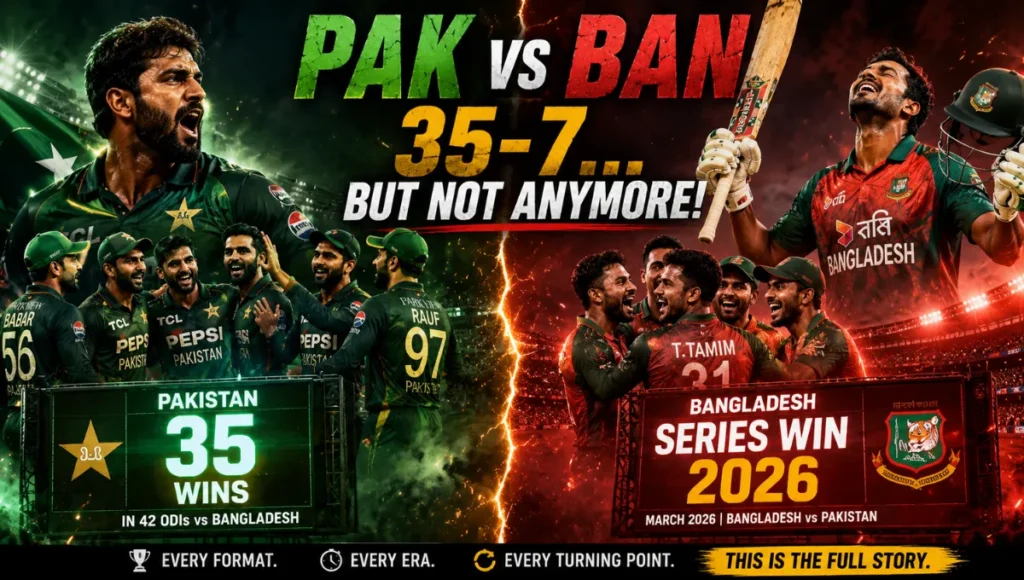 Pakistan National Cricket Team Vs Bangladesh National Cricket Team Match Scorecard