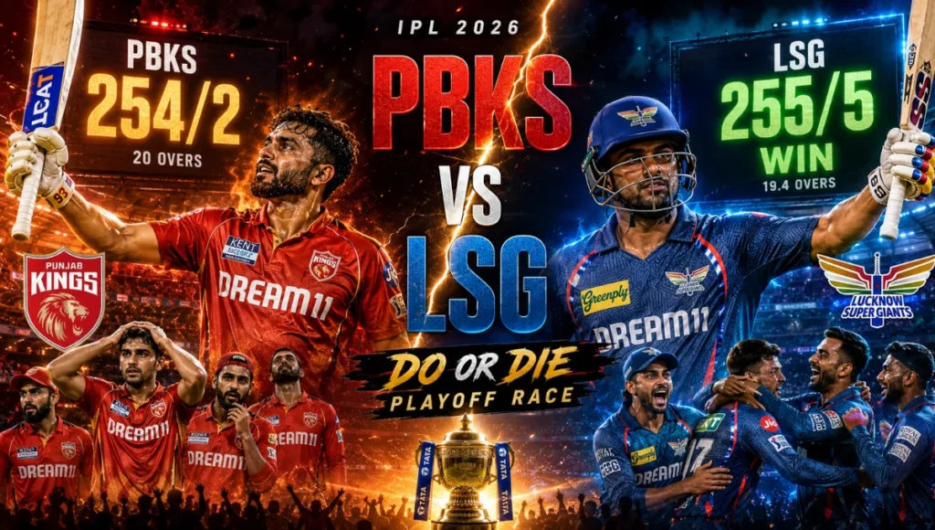 Punjab Kings vs Lucknow Super Giants Match Scorecard