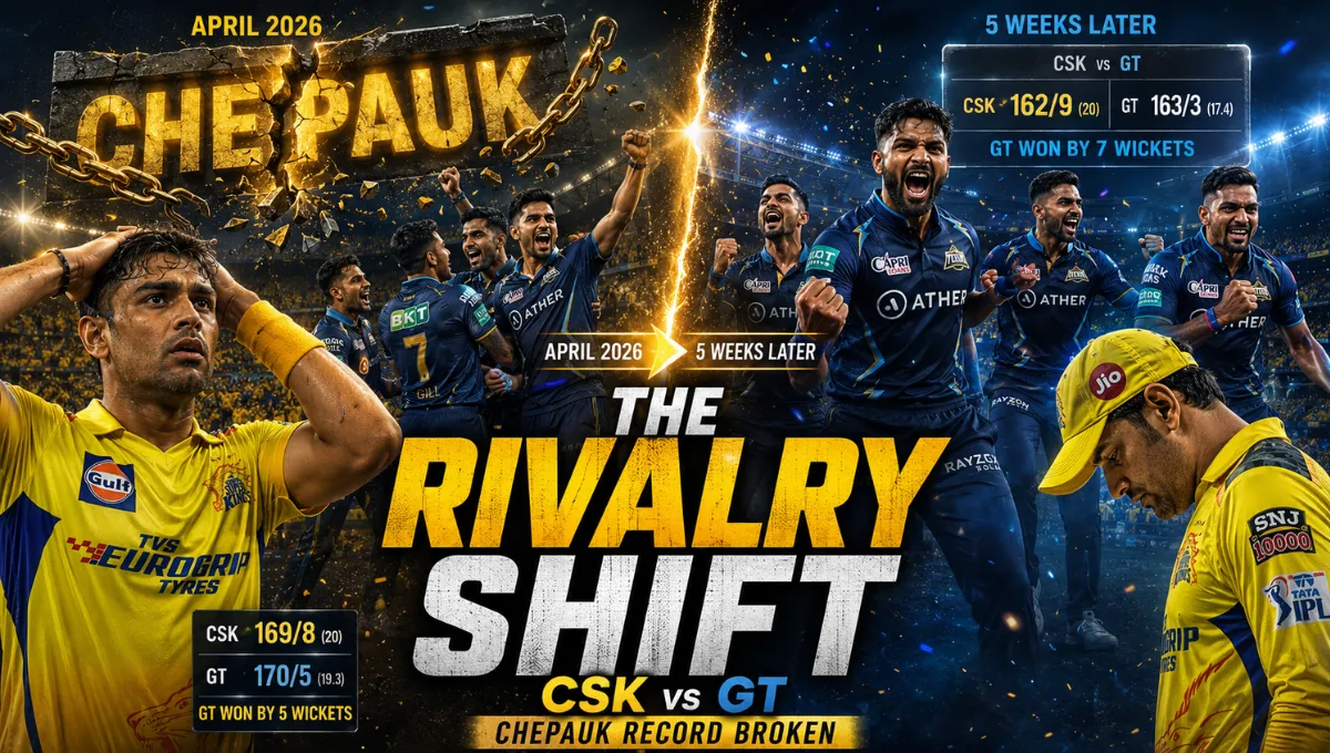 Chennai Super Kings Vs Gujarat Titans Match Scorecard
