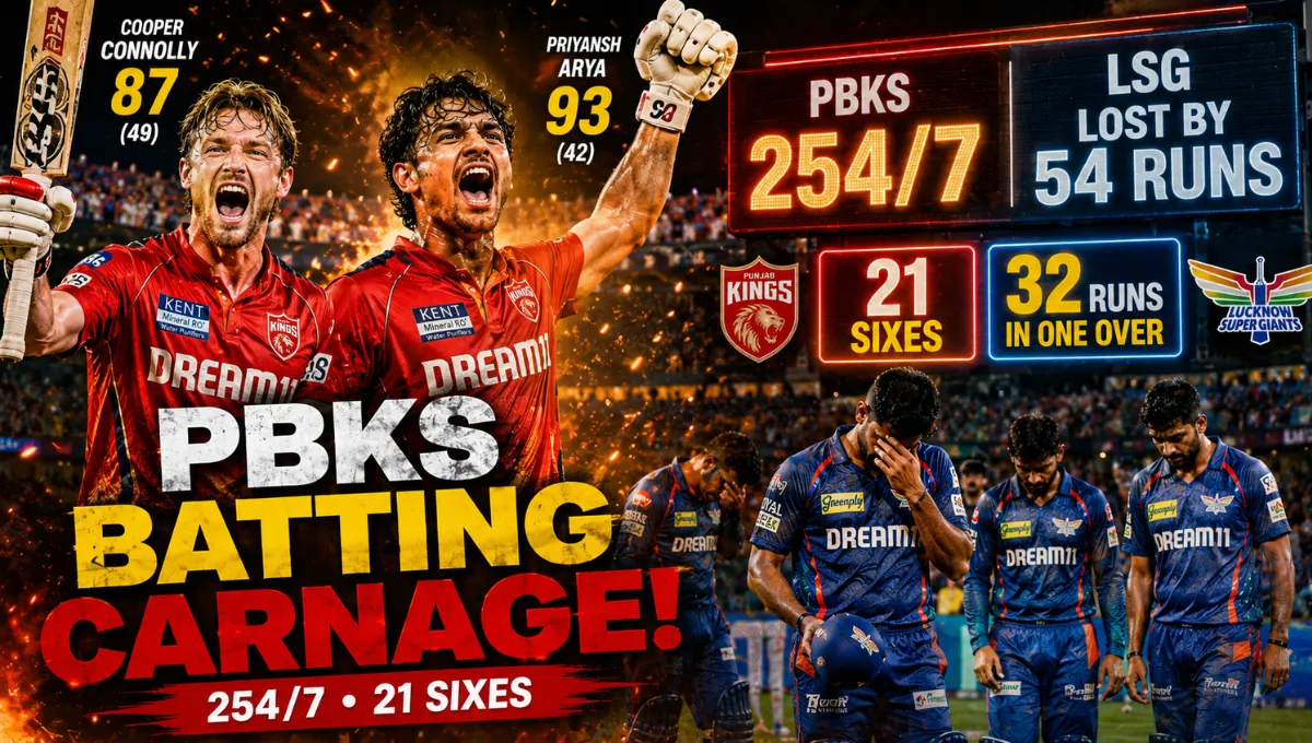 Lucknow Super Giants Vs Punjab Kings Match Scorecard