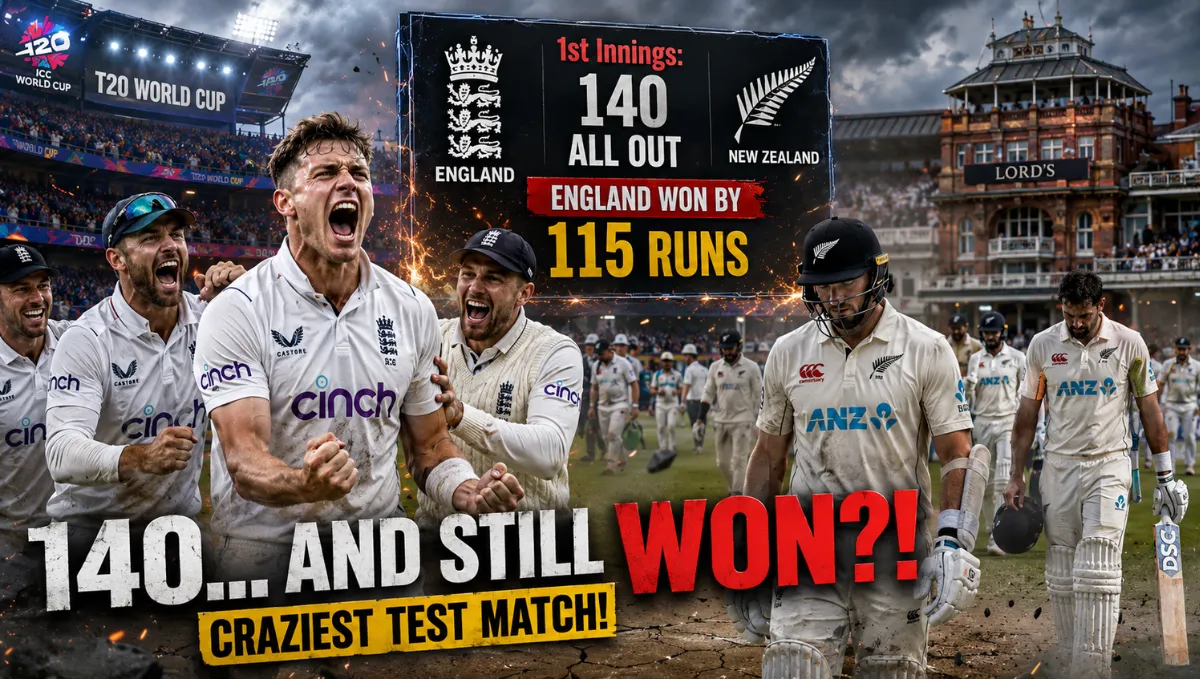 New Zealand National Cricket Team Vs England Cricket Team Match Scorecard