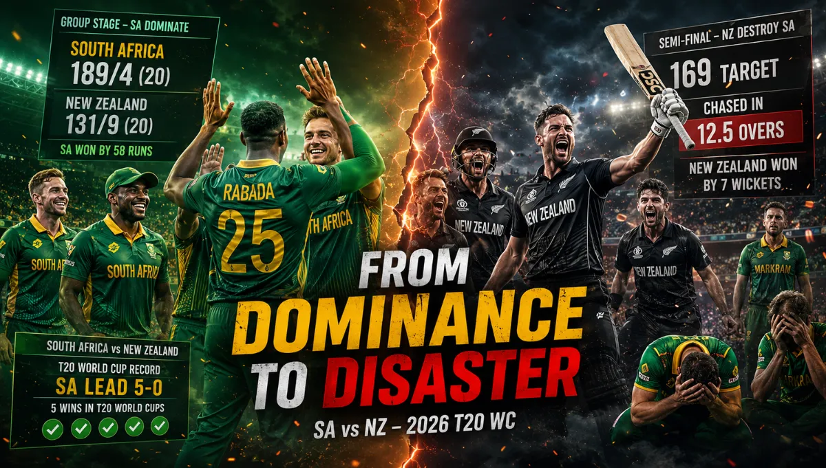 South Africa National Cricket Team Vs New Zealand National Cricket Team Match Scorecard