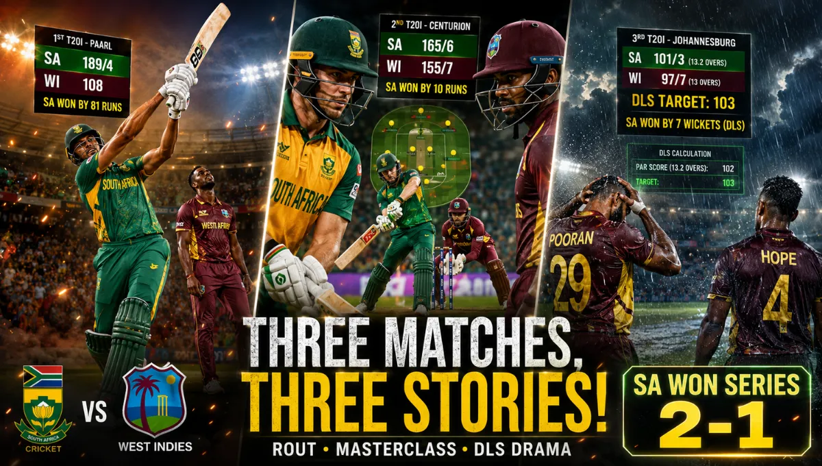 West Indies Cricket Team Vs South Africa National Cricket Team Match Scorecard