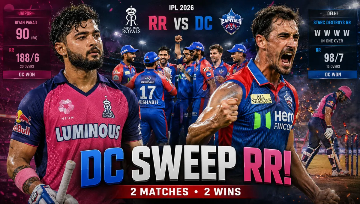 Delhi Capitals Vs Rajasthan Royals Match Scorecard