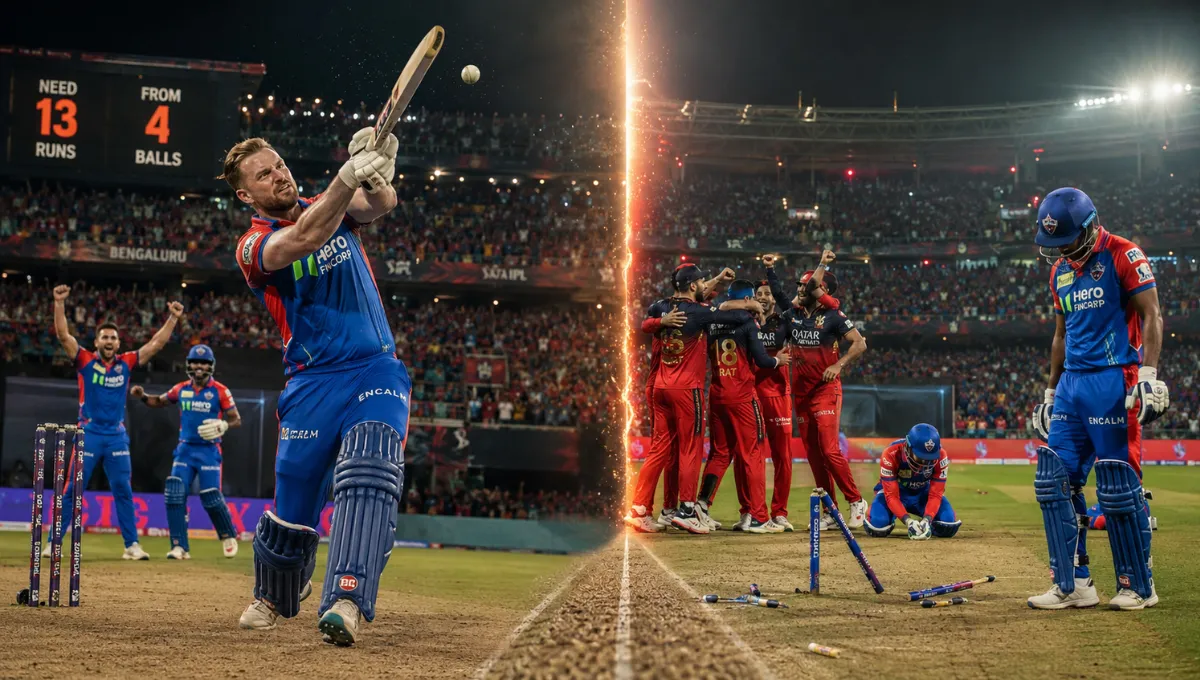 Delhi Capitals Vs Royal Challengers Bengaluru Match Scorecard