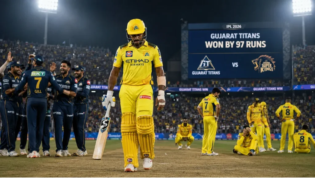 Gujarat Titans vs Chennai Super Kings Match Scorecard