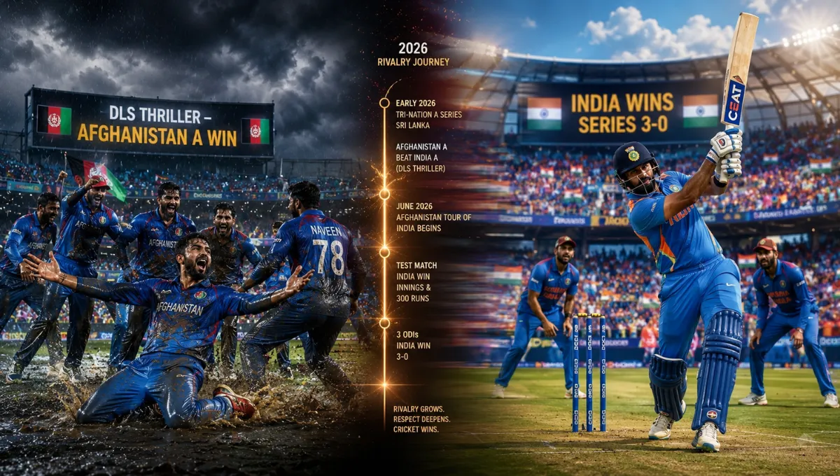 India National Cricket Team Vs Afghanistan National Cricket Team Timeline