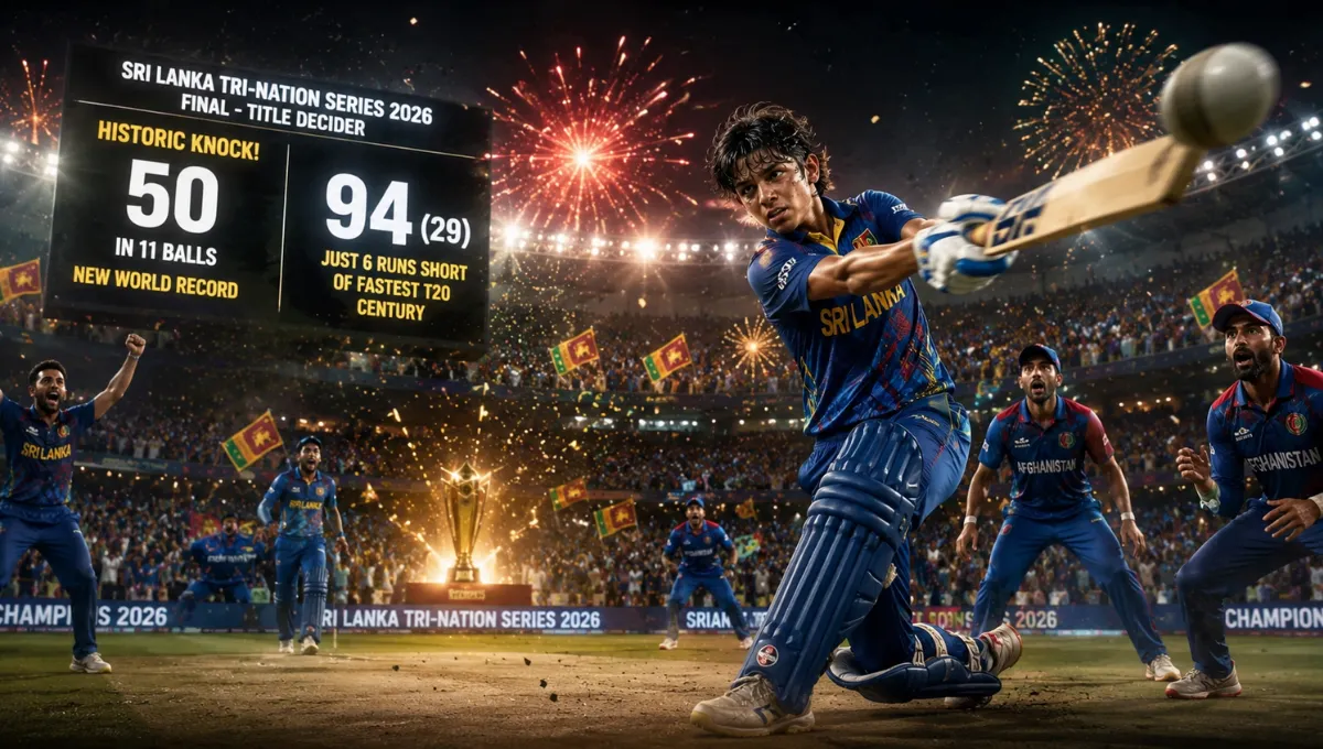 India Vs Sri Lanka Tri Series 2026