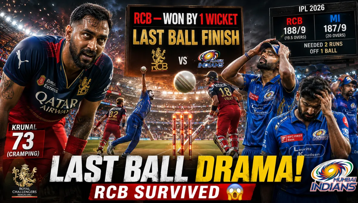 Mumbai Indians vs Royal Challengers Bengaluru