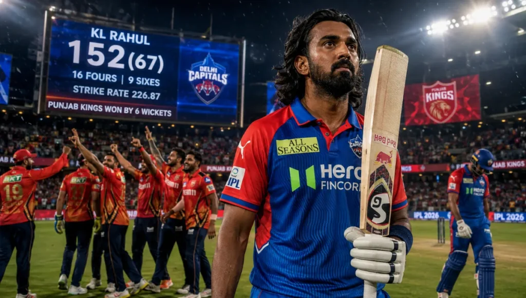 Punjab Kings Vs Delhi Capitals Match Scorecard