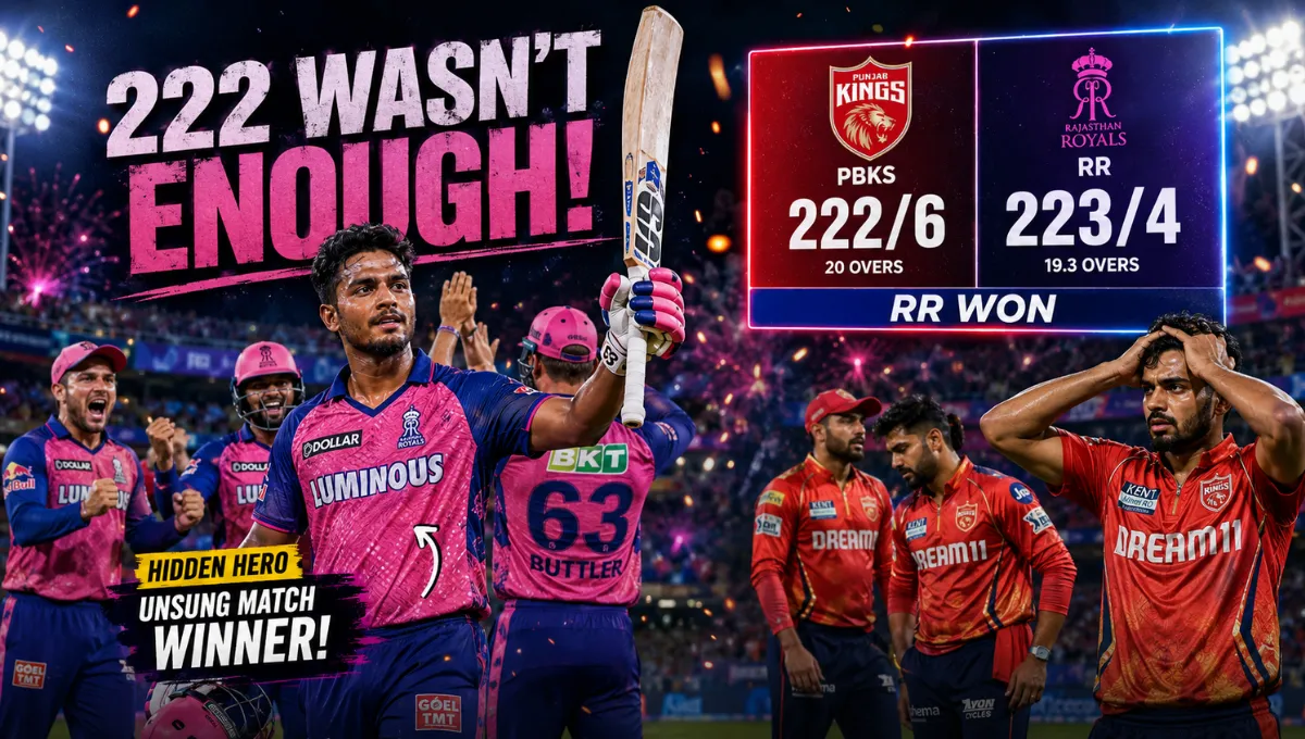 Punjab Kings Vs Rajasthan Royals Match Scorecard