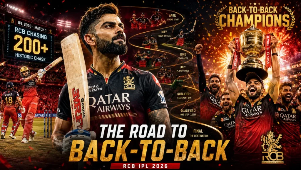 Royal Challengers Bengaluru Schedule