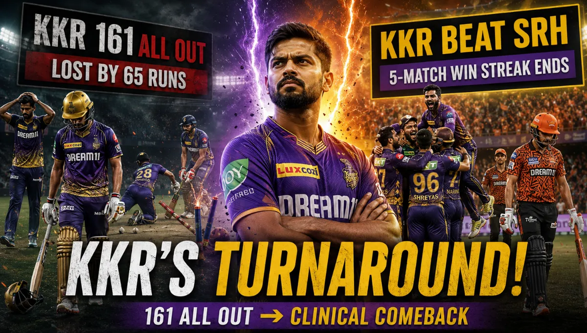 Sunrisers Hyderabad vs Kolkata Knight Riders Match Scorecard
