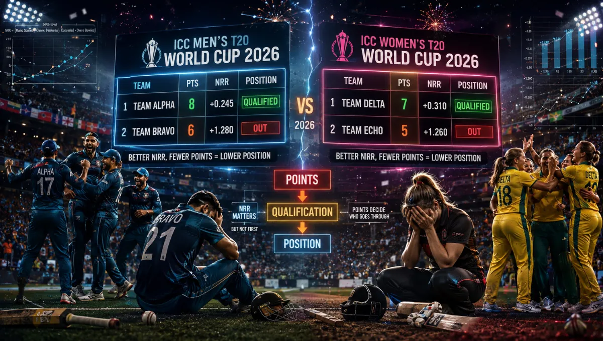 T20 World Cup Standings