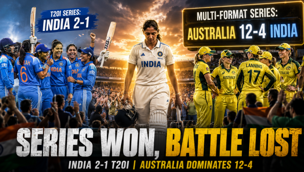 Australia Women's National Cricket Team Vs India Women's National Cricket Team Match Scorecard