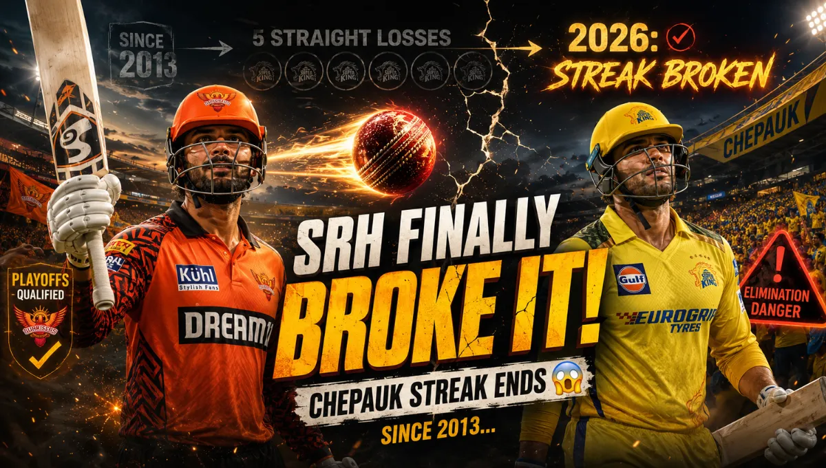Chennai Super Kings vs Sunrisers Hyderabad Match Scorecard