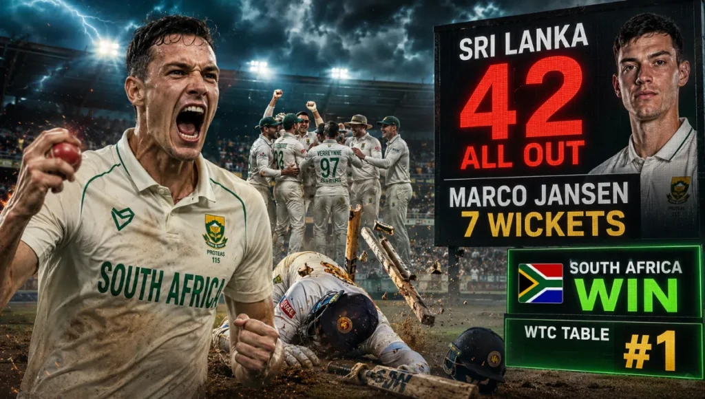 South Africa National Cricket Team Vs Sri Lanka National Cricket Team Match Scorecard